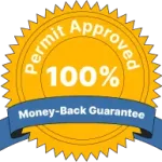 Money-back guarantee seal