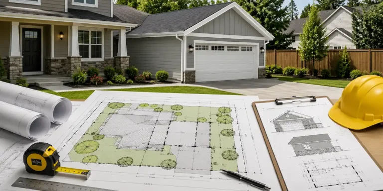 Garage, Shed and Carport Site Plans in Texas