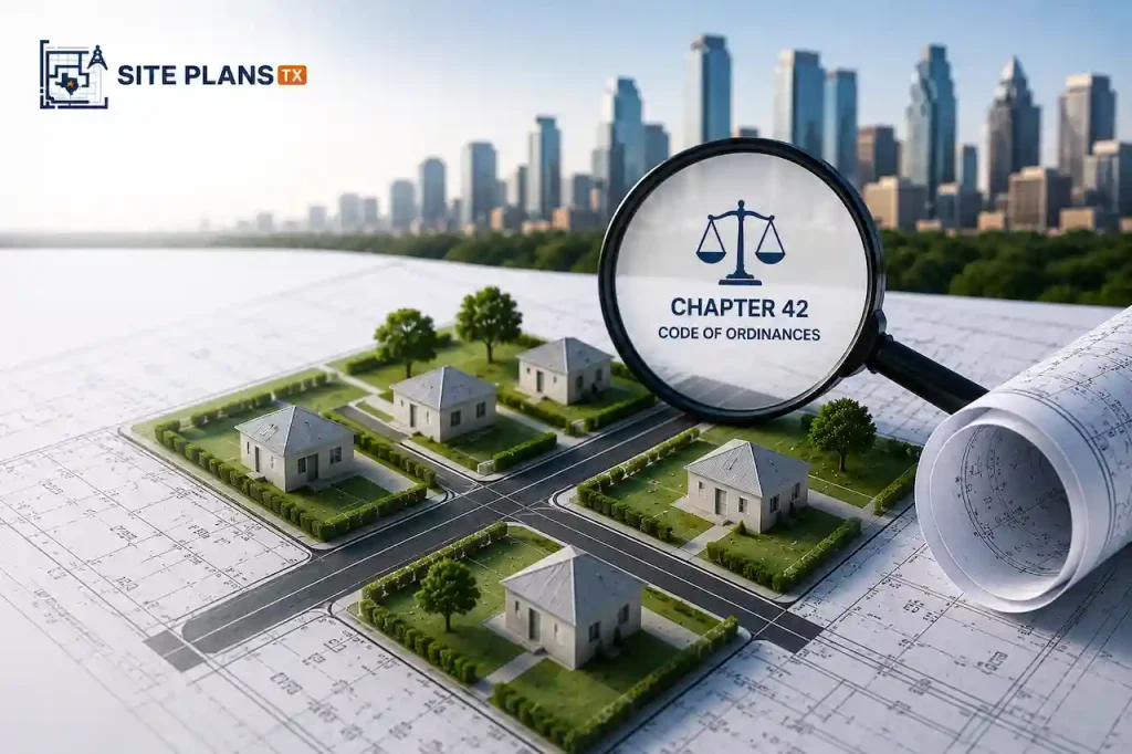 Houston Chapter 42 subdivision and platting requirements