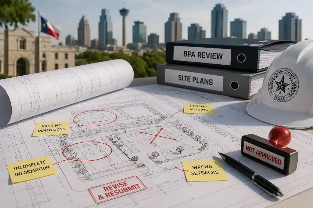 Common BPA mistakes drafters make on site plans