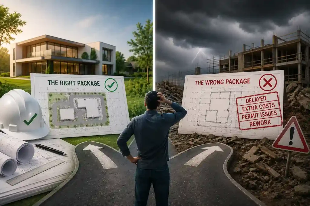 Problems caused by choosing the wrong construction drawing package